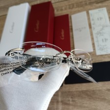 New Cartier Rimless Glasses