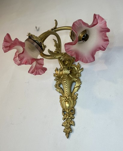 Applique double bronze - applique,