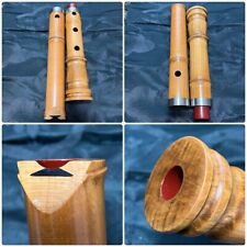 Flûte traditionnelle japonaise en bois accordée à l'école Shakuhachi KINKO F#...
