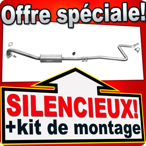 Silencieux intermédiaire pour - silencieux,
