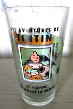 Verre grand modèle Les Aventures de Tintin Le Trésor de Rackham le Rouge Hergé