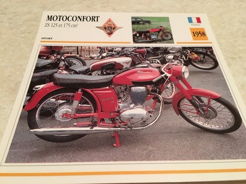 Carte moto motoconfort - zs, 125