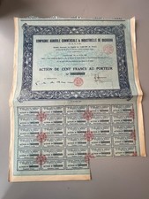 BADIKAHA INDUSTRIAL COMMERCIAL BEARER 100 FRANCS SHARE (CACIB)