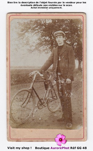 Homme son vélo - homme,