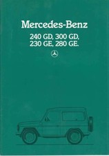 Catalogue Brochure Mercedes