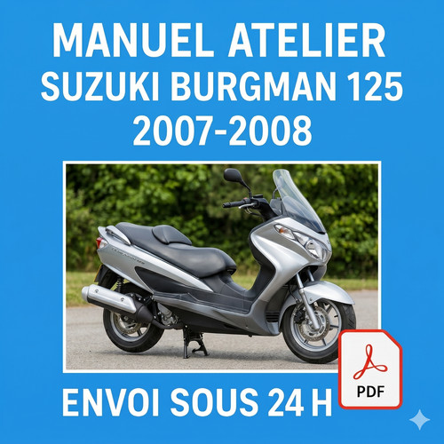 Manuel atelier suzuki - atelier, burgman