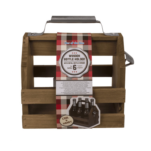 Porte bouteille bois - -, avec