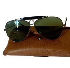 RAY BAN AVIATOR SHOOTER VINTAGE , BAUSCH & LOMB. Transition Assemblage En Italie
