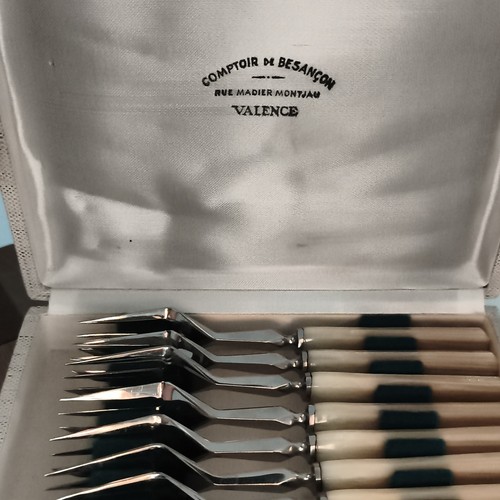 Coffret ancien fourchettes - coffret,