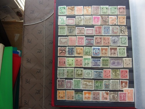 Chine lot timbres - obl, ou