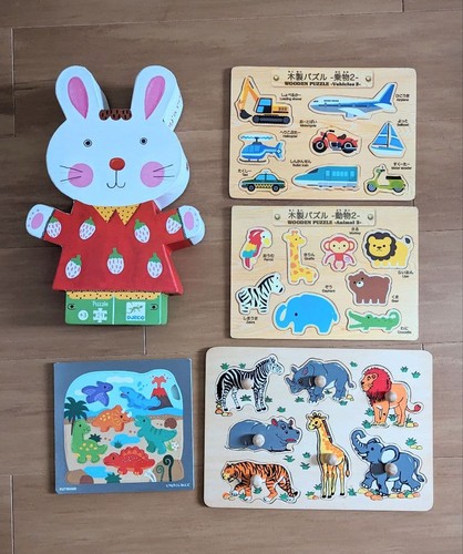 Forme puzzle trieur bois - forme,