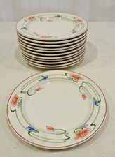 Lot de 12 assiettes plates