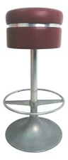 Tabouret Aluminium Base Tulip Ans 70 Vintage Moderne - Chaise