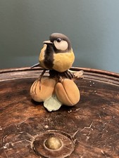 Oiseau & Statuette porcelaine