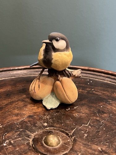 Oiseau statuette porcelaine - oiseau,