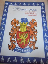 catalogue - brochure - original brochure on GIANT bikes (ref 1)