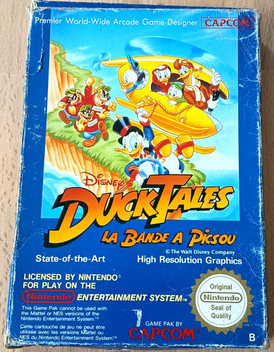 Nintendo nes ducktales - nintendo, la