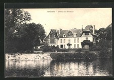 Old postcard Monèteau, Chateau des Boisseaux 