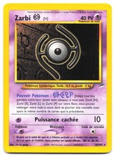 Carte Pokémon Zarbi H 28/105
