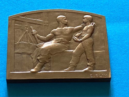 Médaille plaque apprentissage - mÉdaille,