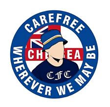 Chelsea FC Away Day Stickers - 10 Pack - 8cm - Ultras