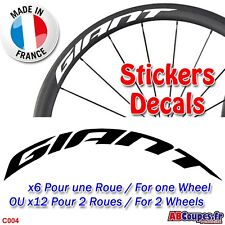 Autocollants jantes vélo