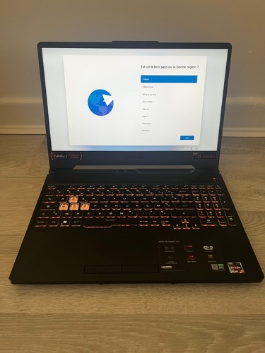 Ordinateur portable asus tuf - portable,