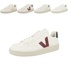 VEJA V-12 Leather Baskets low