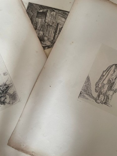 Lot héliogravures - de,