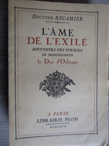 âme exilé souvenirs - de,