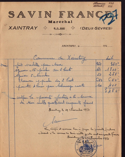 Xaintray marechalerie - xaintray,