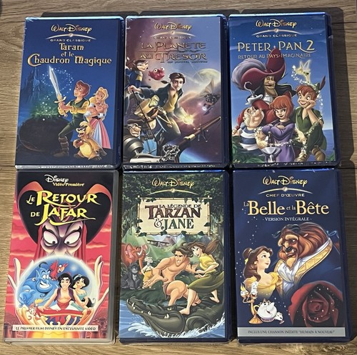 Lot cassettes vhs disney - 6,