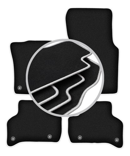 Tapis sol velours noir - en,
