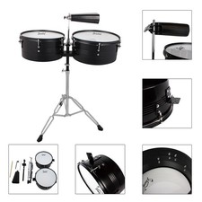 New black timbales - 13", 14"