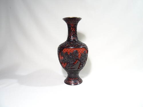 Ancien vase chinois laque - ancien,