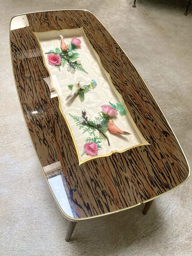 Table basse vintage années - vintage,