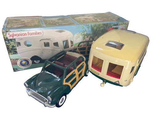 Sylvanian families caravan - sylvanian,