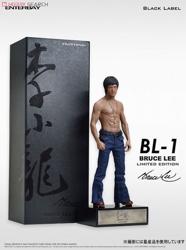 Enterbay bruce lee - bruce, label