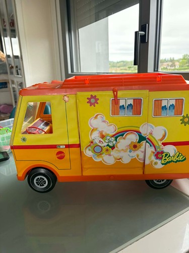 Camping car barbie vintage - car,