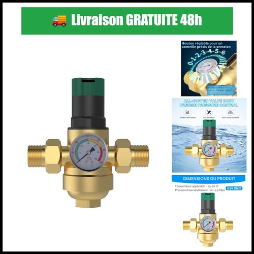 Réducteur pression eau - réducteur, d'eau