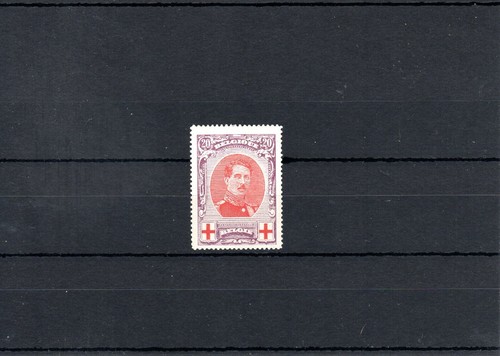 Timbre belgique croix rouge - timbre,