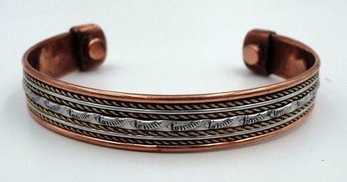 Bracelet magnétique cuivre - magnétique,