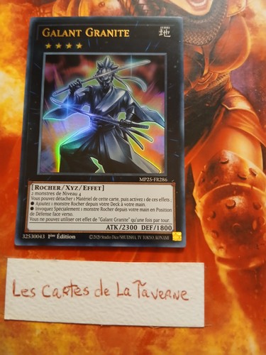 Carte galant granit - gi-oh!,
