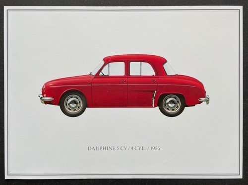 Renault 1956 dauphine - cv, /