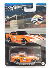MINIATURE HOT WHEELS 1/64 VINTAGE RACING CLUB CUSTOM DATSUN 240Z NEUVE