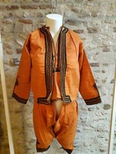 Antique Zouave Child 3 Piece Suit or Costume Size 6/7a for Panties 