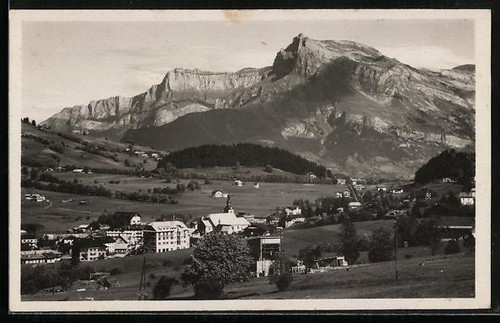 Cpa megève station estivale - megève,,