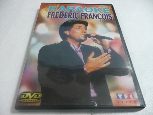 Dvd karaoke frederic francois - dvd,