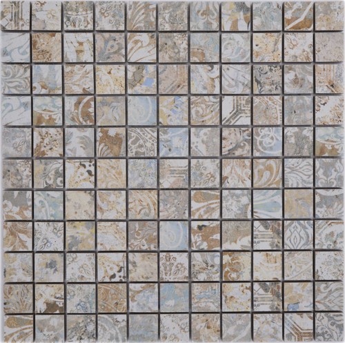 Mosaïque céramique en - de,