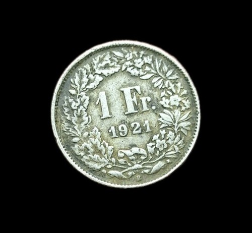 Suisse franc 1921 argent - 1921,